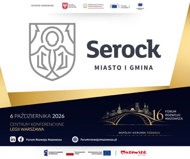 Serock na 16. Forum Rozwoju Mazowsza!