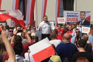 Spotkanie prezydenta, Andrzeja Dudy z mieszkańcami na...