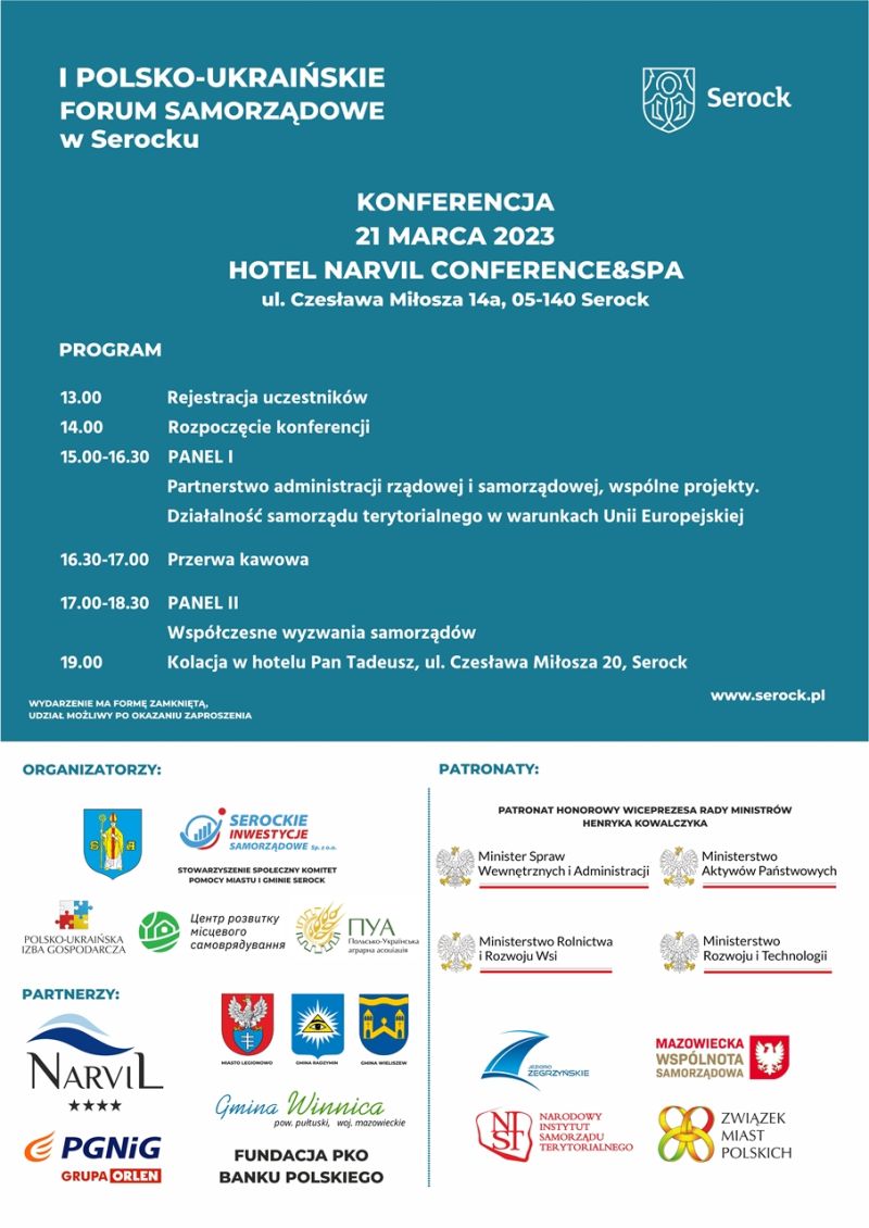 plakat konferencja polsko-ukrainska