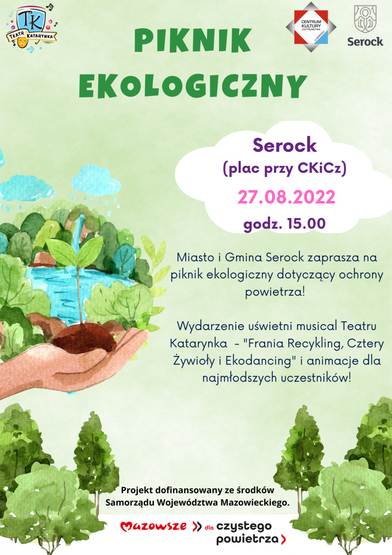 Pikniki ekologiczne w Serocku i Jadwisinie