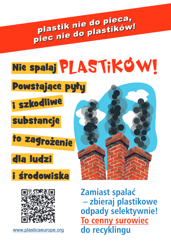 Kampania „Plastik nie do pieca – piec nie do plastiku”