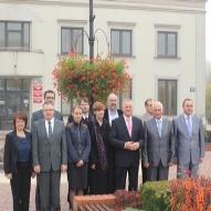 Delegacja Związku Małych Miast Ukrainy z wizytą w ratuszu