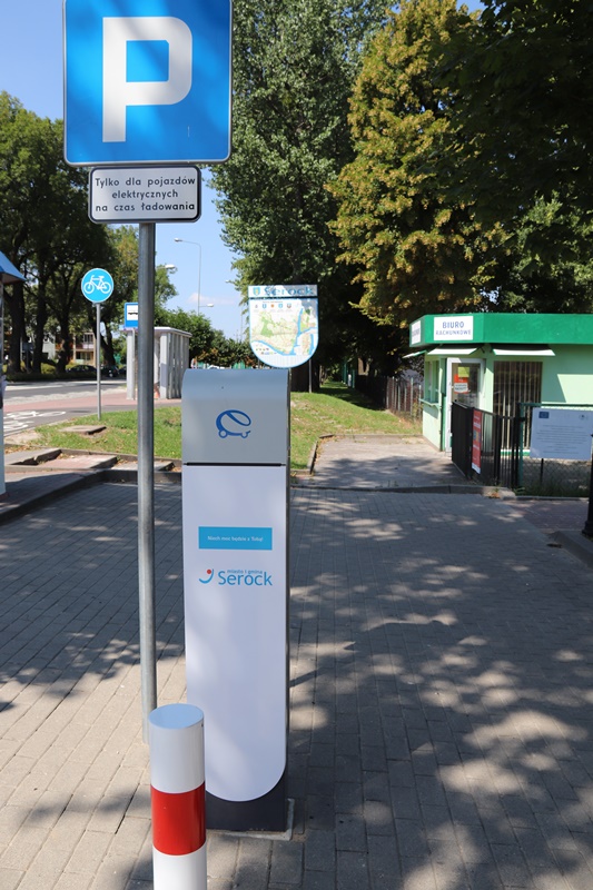 Pierwsza stacja ładowania pojazdów elektrycznych na terenie gminy