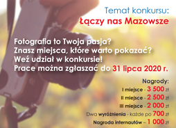 Konkurs fotograficzny "Łączy nas Mazowsze"
